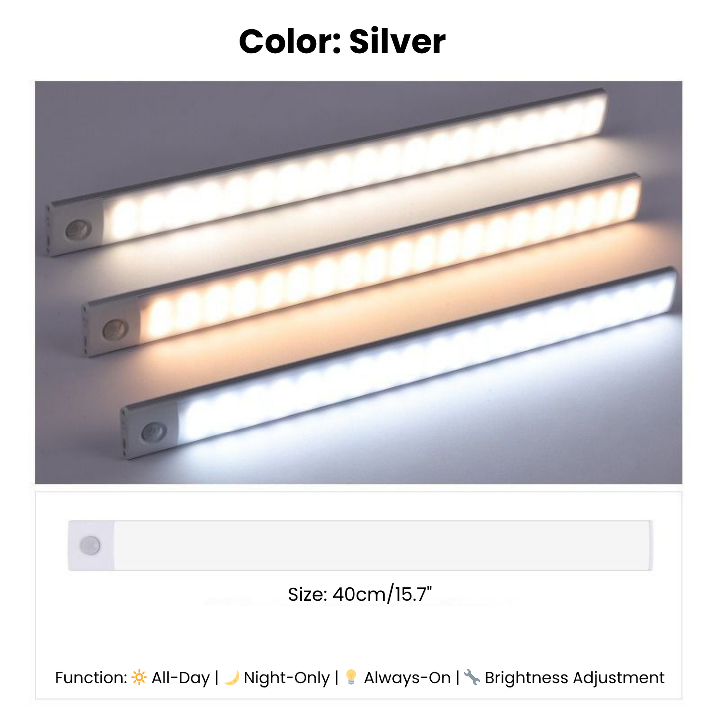 Motion-Sensing LED Light Bar